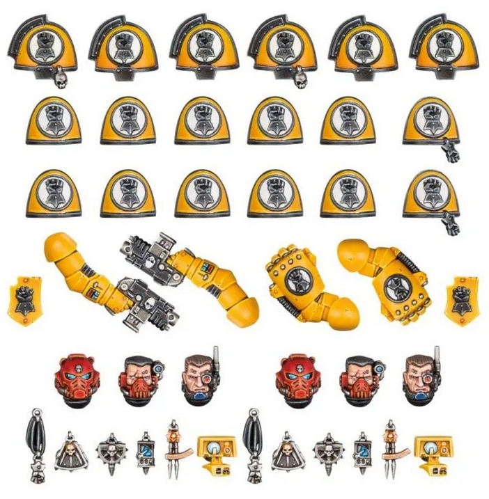 Imperial Fists Primaris Upgrades and Transfers 